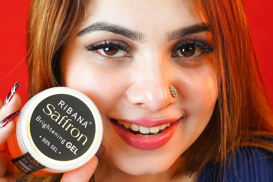How to Get Glowing Skin with Ribana Saffron Gel