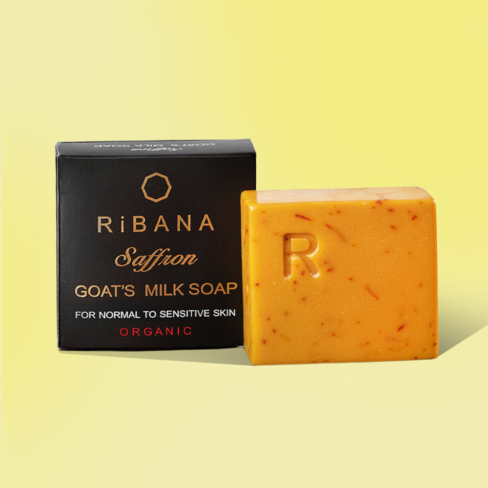 Ribana Saffron Goat's Milk Soap 50gm and 110gm