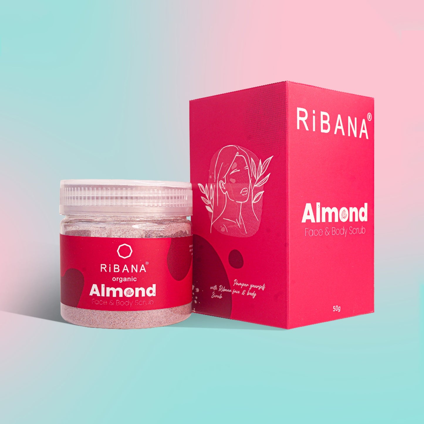 Ribana Almond Face & Body Scrub
