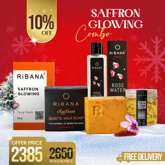 Ribana Saffron Glowing Combo - 10% Discount