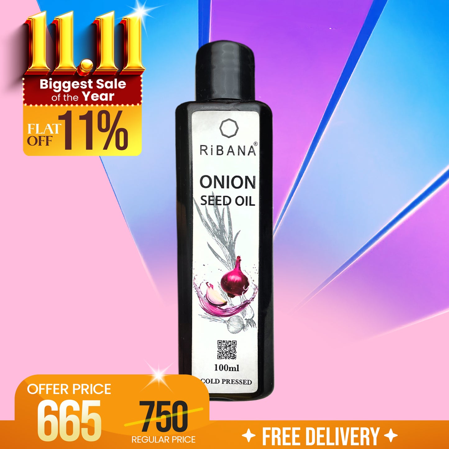 Ribana Onion Seed Oil - 100 ml