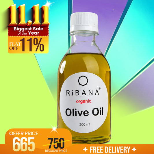 Ribana Olive Oil - 200 ML | রিবানা জয়তুনের তেল