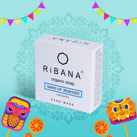 RiBANA Makeup Remover Soap - 95gm