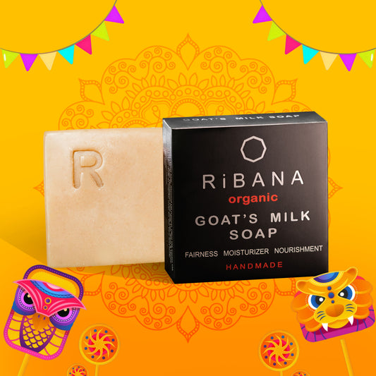 RiBANA Organic Goat's Milk Soap - 110gm