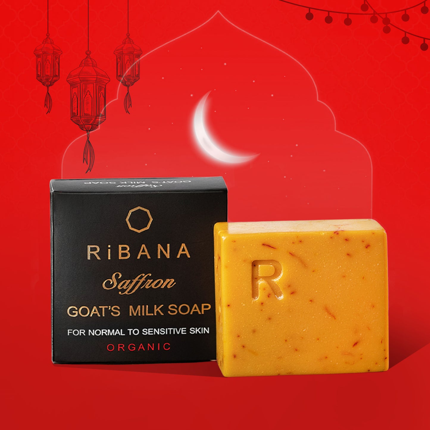 Ribana Saffron Goat Milk Soap 50gm and 100gm