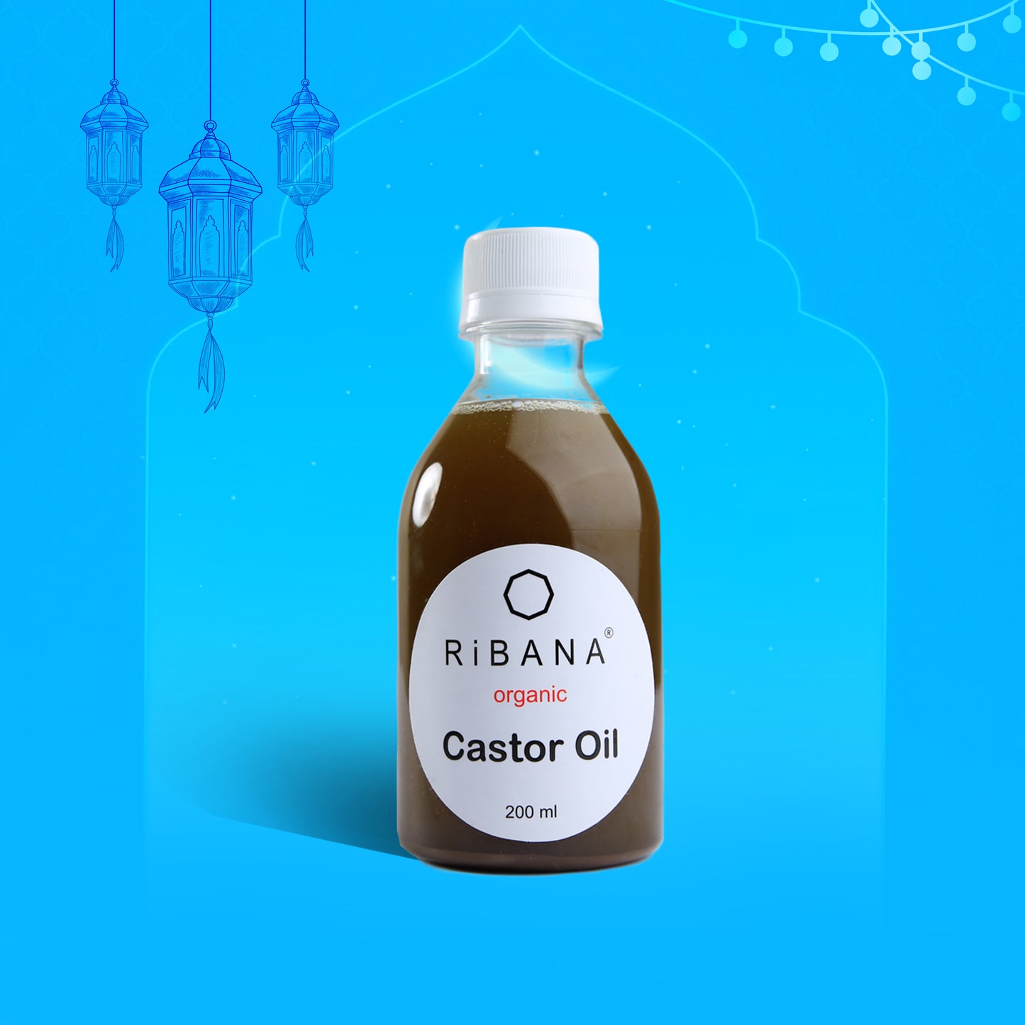 RiBANA Organic Castor Oil - 200ml