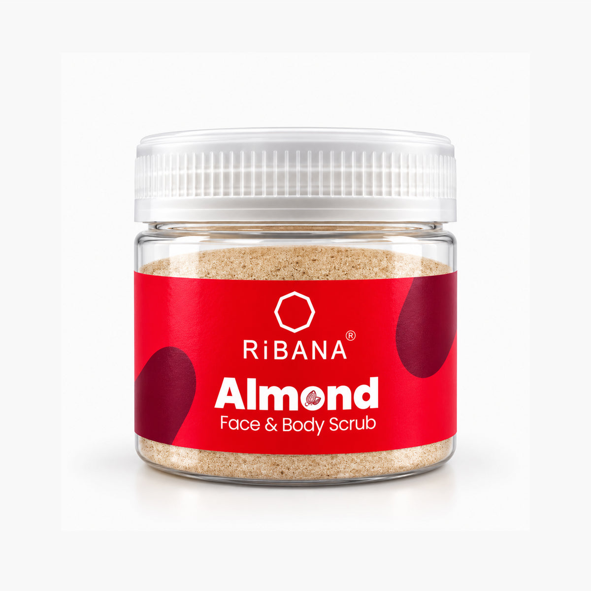 Ribana Almond Face & Body Scrub - 50gm