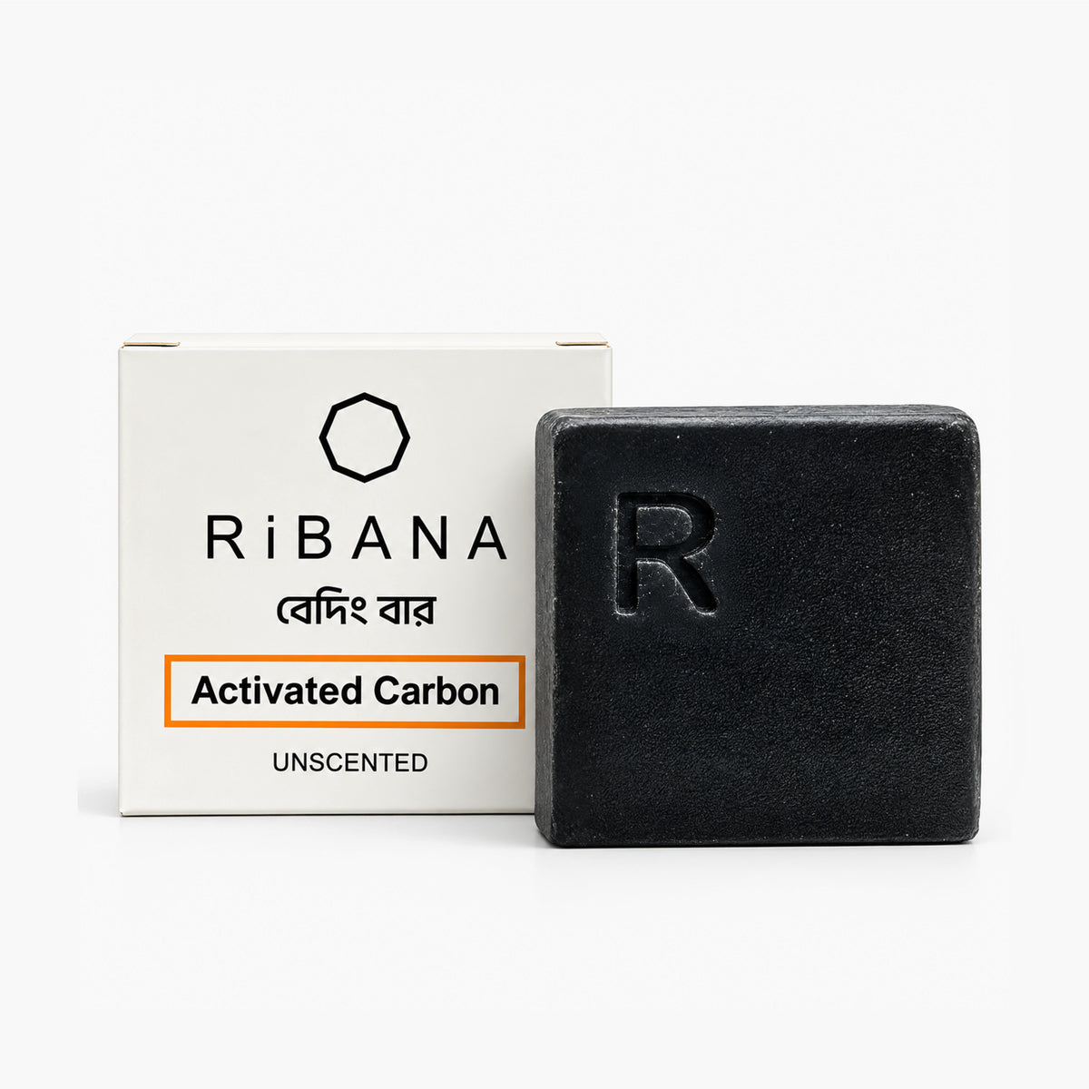 RiBANA Activated Carbon Soap - 95gm