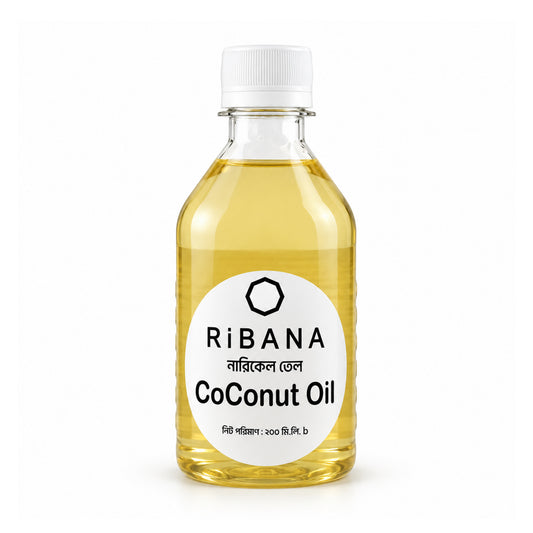 Coconut Oil - RiBANA Organic Cold Pressed Coconut Oil 200ml