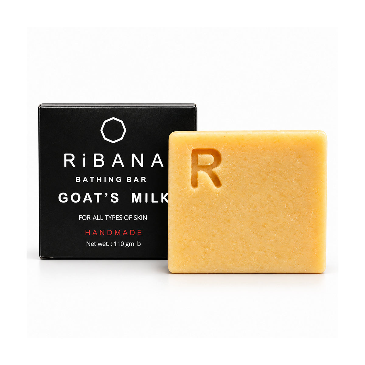 RiBANA Organic Goat's Milk Soap - 110gm