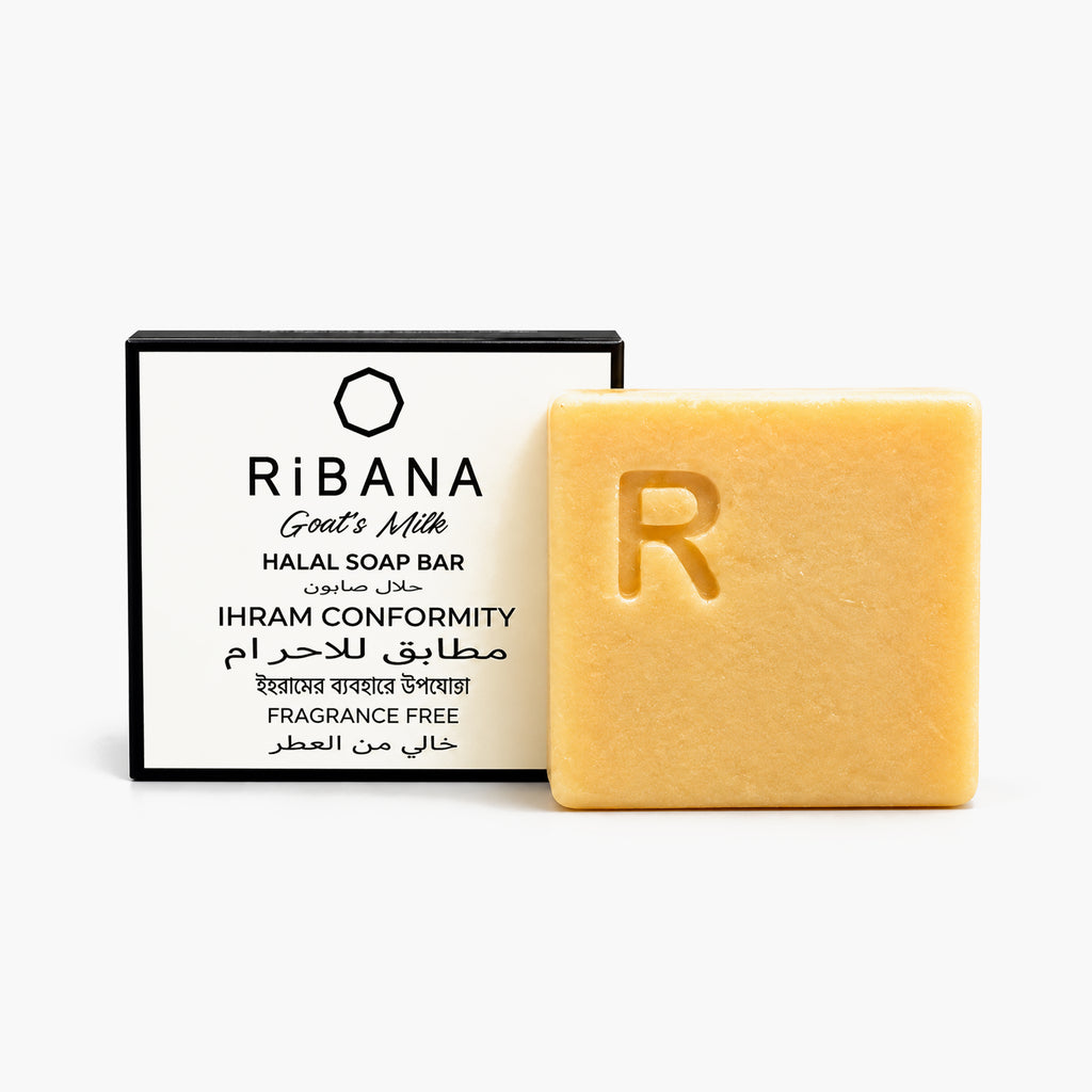 RiBANA Goat's Milk Halal Soap Bar - 50 gm