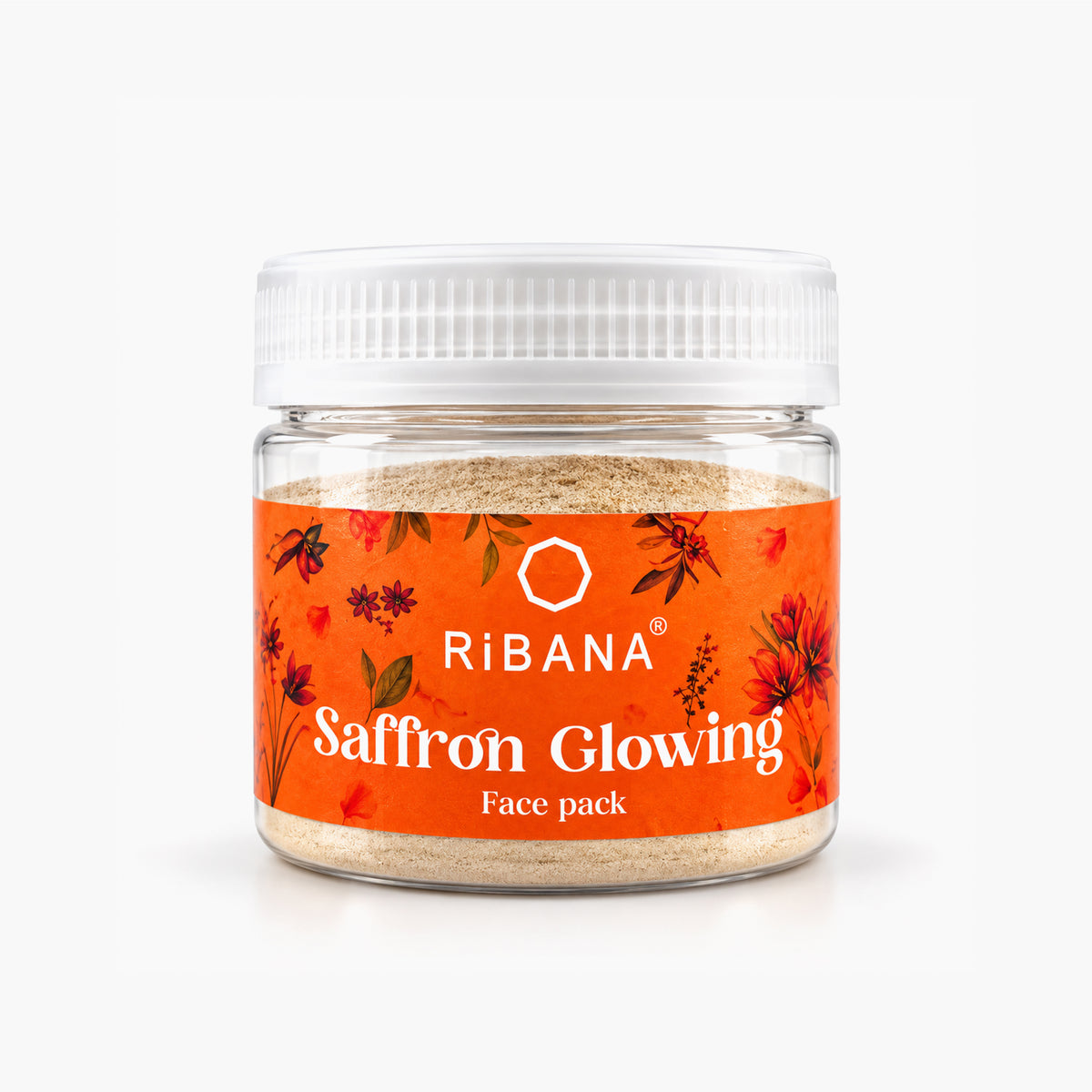 RiBANA Saffron Glowing Face Pack - 50gm