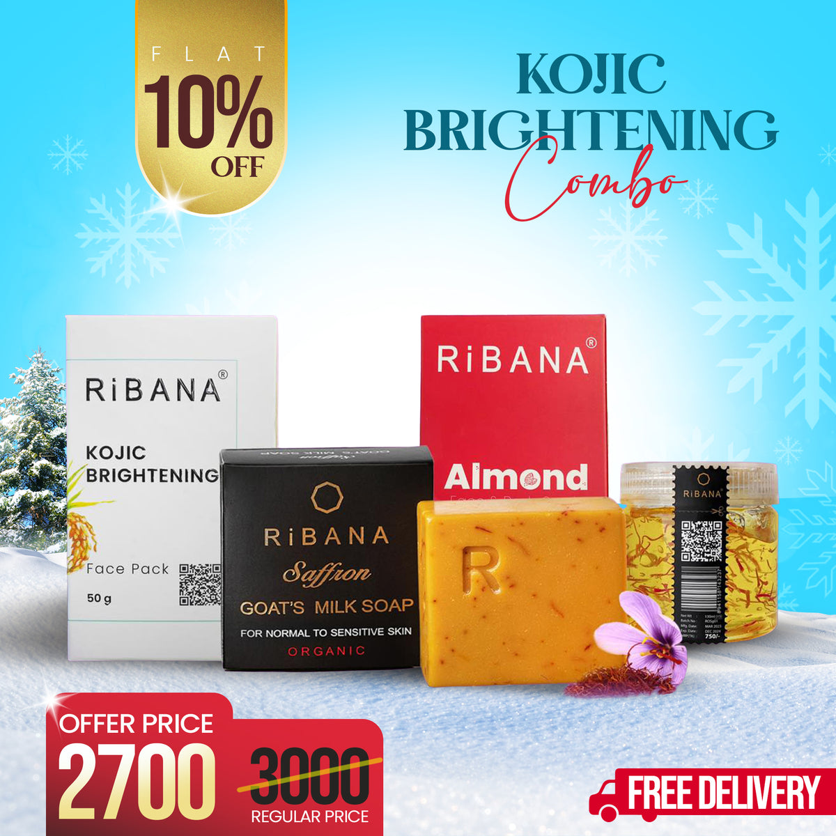 RiBANA Kojic Brightening combo