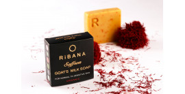 Ribana Organic Saffron Goat's Milk Soap 