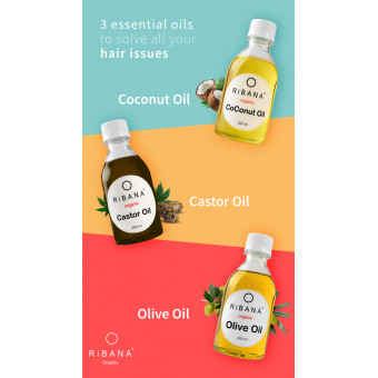 RiBANA Organic Coconut Oil - 200ml